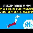 판 커지는 북미종전선언. 일본 수소에너지 150조원 투자발표/북한 &#34;우크라이나 댐 붕괴는 미·우크라 자작극&#34; 억지(펌) 이미지