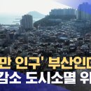 부산 인구 감소 이미지