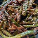 토마토(계란)볶음. 마늘쫑.칠게. 이미지