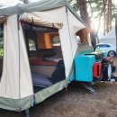 아침가리 계곡 캠핑장 이미지