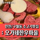 인천 구월동 소고기맛집 : 오가네한우마을 (NO.9 한우, 투뿔 1등급++)