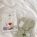 오끼뜨 반소매 파자마 후기 (+패치워크 반팔티)
