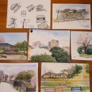 감성가득 어반스케치 이미지