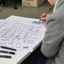 [09/02] 캘리그라피 취미반 | 국가공무원인재개발원 고위정책과정 캘리그라피 단체출강 feat.봄꽃(개나리 목련 매화 벚꽃)