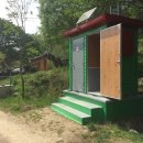 순례길 화장실(간이화장실) 이미지