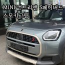 그린모터스 | 미니 컨트리맨 페이버드 추천 색상? 스모키그린 실물 후기