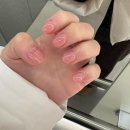 채은네일(nail) | 대전 둔산동네일 ‘손빛채네일’ 핑크 글리터 웨딩네일 함!