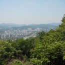 분당.수지 주민들이 산보하는 불곡산(佛谷山335m)과 태봉산(둔지봉311.1m) 이미지