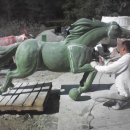 말조형물(동상) 이미지