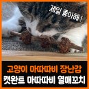 미르메 | 마따따비열매스틱 고양이 장난감 후기, 열매나무스틱이라 반응 최고