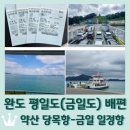 호식이두마리치킨 영천3호점 | 완도 평일도(금일도) 들어가는법 &lt;약산 당목항 - 금일도 일정항&gt; 완농페리3호 가격, 시간표