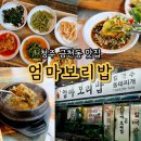 엄마맛집 | 청주 금천동 한식 맛집 엄마보리밥 내돈내산후기