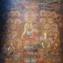 석가여래설법도 釋迦如來說法圖 1592년 천욱(天旭)작품, 리움미술관 이미지