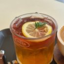 광교 브런치 카페메이븐 광교 | 토마토라구라자냐 플라워아이스티 바닐라라떼
