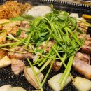 온달집미나리생삼겹오리 이미지