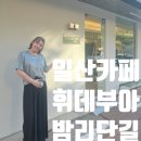 카페645 | [데이트,카페] 사진찍기 좋고 분위기 좋은 밤가시 일산 카페 휘데부아카페 후기