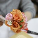 부케기프트 창업반 KHCA 부케오브제디자인클래스 수업후기 부케유리돔 부케재현액자 부케청첩장액자 w...