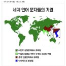 세계 문자들의 기원 이미지