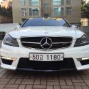 벤츠/c63amg / 12년6월/ 31000KM/ 5200만원 / 화이트/ 베이지시트 / 금융리스 승계 이미지