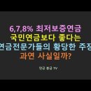 8% 최저보증연금 들어 보셨나요? 이미지