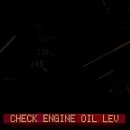 CHECK ENGINE OIL LEVEL!!! 이라고 뜨는 경고, 참 무서웠습니다. 이미지