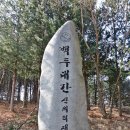 3월25일 백두대간 42구간 지기재~윤지미산~화령재 이미지