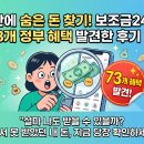 행정용 73 | 🔍 1분 만에 '숨은 돈' 찾기! 보조금24에서 내가 놓친 정부 지원금 73개 발견한 후기