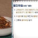 멸치무침 레시피 이미지