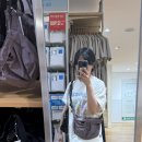 유니클로 패커블 포켓 크로스바디백 퍼플 후기