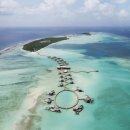 섬 호텔 이미지