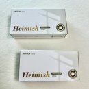 [리뷰] 다비치렌즈 1+1 이벤트 1month (한달용) 헤이미쉬 Heimish 올리브 미용렌즈 착용 후기