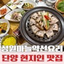 성원마늘약선요리 | [단양 맛집] 가족외식 추천 현지인도 찾는 성원마늘약선요리