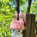 손뜨개 키링 만들기 | [공지] (함뜨당첨자발표) 모자냥 뜨개인형 키링만들기