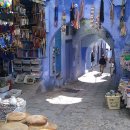 Chefchaouen: Morocco의 푸른색의 도시 이미지