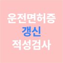 벌써 ㅣ 운전면허증 갱신 준비물 인터넷 적성검사 이미지