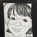 재미있는 인물화 캐리커처 이미지