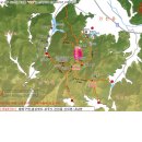 단석산 등산 코스 지도 모음 안내 이미지