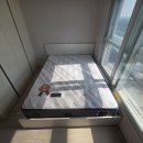 세로서랍 | 샘베딩 플레인 침대 Q,K 화이트 서랍형 후기 + 레스토닉 M9 매트리스 조합