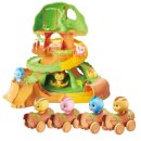 영통도서관 | 영통점 장난감도서관 신상! 엄마까투리 통나무기차 트리하우스 세트 후기