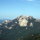 山水畵 - 북한산 (水墨淡彩畵-濃彩畵)