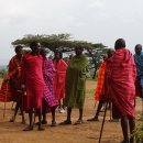 아프리카 7개국 종단 배낭여행 이야기 (7) 케냐(6).....사파리투어 둘쨋날 오후(마사이 마을) 이미지