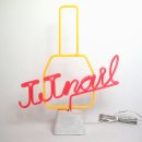 제이제이네일공방 | 데스크리움] 네온 크리트 주문 제작 후기_ JJnail + 네일병
