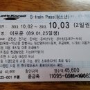 S트레인패스 발권 성공했습니다 이미지