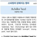 Achilles' heel (치명적인 약점) 이미지