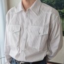 라일 | 웨스턴셔츠 코디 추천 드로우핏 라일 스트라이프 셔츠 코디 후기