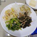 양주골순두부보리밥