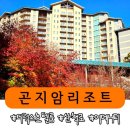 가을단풍여행 곤지암리조트 디럭스 호텔형 가족숙소 내돈내산 이용후기
