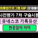 kiip 2023, 사전평가 구술시험, 7차, 유네스코 세계기록유산, 현충일 의미 이미지