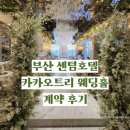 호텔카카오2호점 | [공지] 부산 센텀호텔 카카오트리 웨딩홀 상담 및 예약 후기