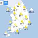 [내일 날씨] `최강 한파` 지속, 일부지역 `눈` (+날씨온도) 이미지